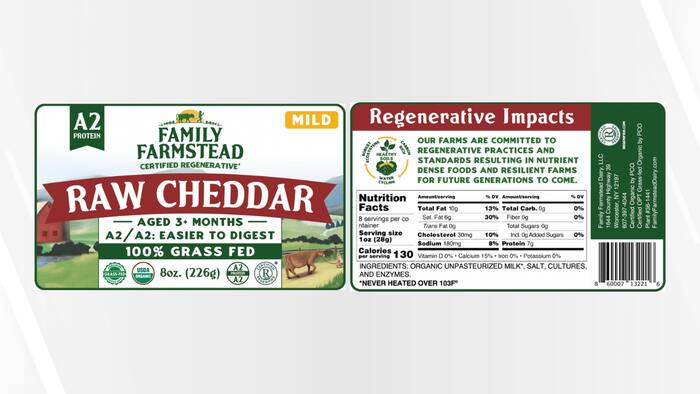 Family Farmstead recalls ‘Raw Mild Cheddar Cheese’ due to potential E. Coli contamination