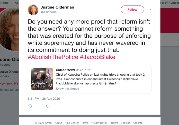 Mamdani's New Criminal Justice Czar Called for 'Abolishing the Police,' Accused Cops of 'Enforcing White Supremacy,' Demanded 'Reparations,' Deleted Comments Reveal