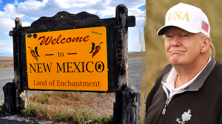 Trump renews push to rename New Mexico ‘New America,’ touts higher home values and incomes